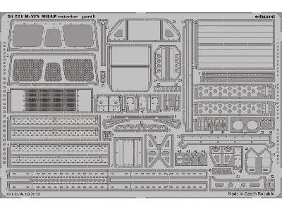 M-ATV MRAP exterior 1/35 - Kinetic - image 2