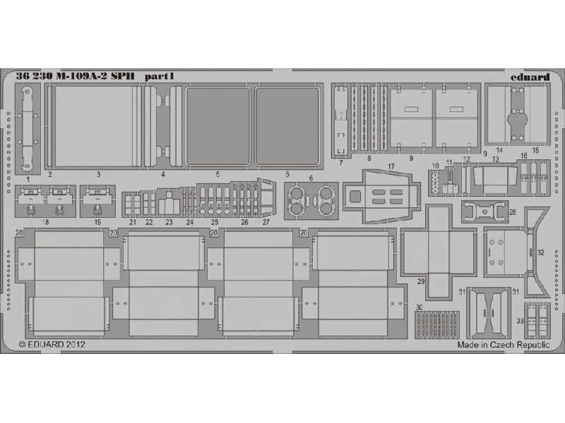 M-109A-2 SPH 1/35 - Kinetic - image 2