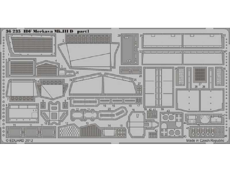 IDF Merkava Mk. IIID 1/35 - Hobby Boss - image 1