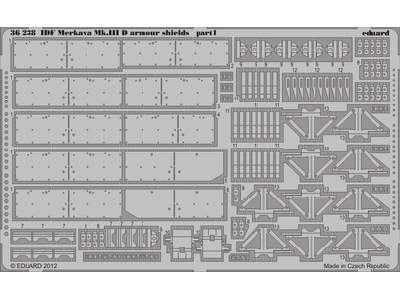 IDF Merkava Mk. IIID armour shields 1/35 - Hobby Boss - image 1