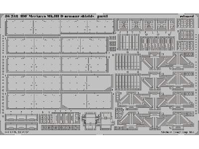 IDF Merkava Mk. IIID armour shields 1/35 - Hobby Boss - image 2