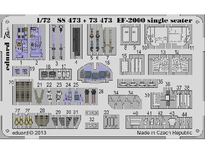 EF-2000 single seater 1/72 - Hasegawa - image 1