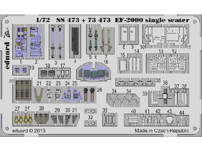 EF-2000 single seater 1/72 - Hasegawa - image 1