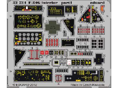 F-84G interior S. A. 1/32 - Hobby Boss - image 1