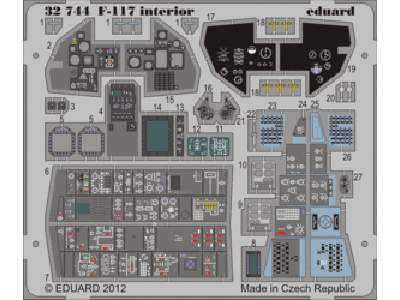 F-117 interior S. A. 1/32 - Trumpeter - image 1