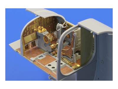 B-25J bomber cockpit interior S. A. 1/32 - Hk Models - image 7