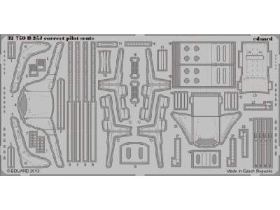 B-25J correct pilot seats 1/32 - Hk Models - image 1