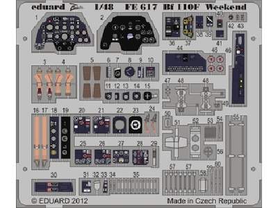 Bf 110F Nachtjager Weekend 1/48 - Eduard - image 1