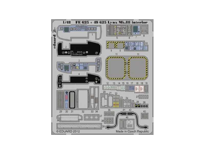 Lynx Mk.88 interior S. A. 1/48 - Airfix - image 1