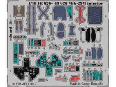 MiG-23M interior S. A. 1/48 - Trumpeter - image 1