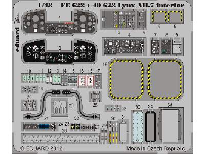 Lynx AH.7 interior S. A. 1/48 - Airfix - image 1