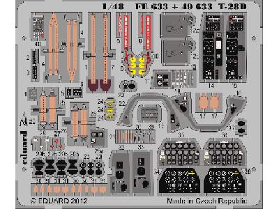 T-28D S. A. 1/48 - Roden - image 1