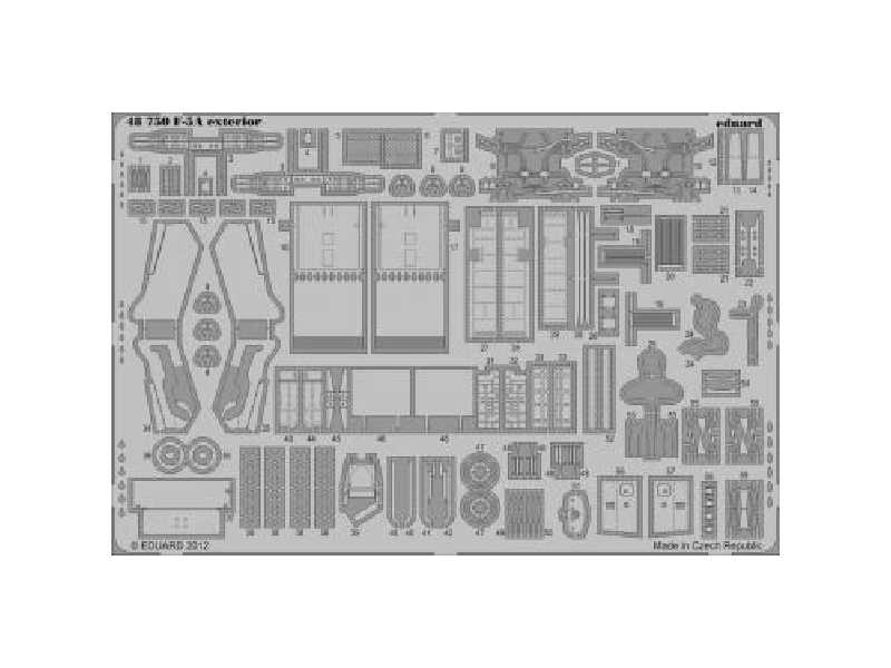 F-5A exterior 1/48 - Kinetic - image 1