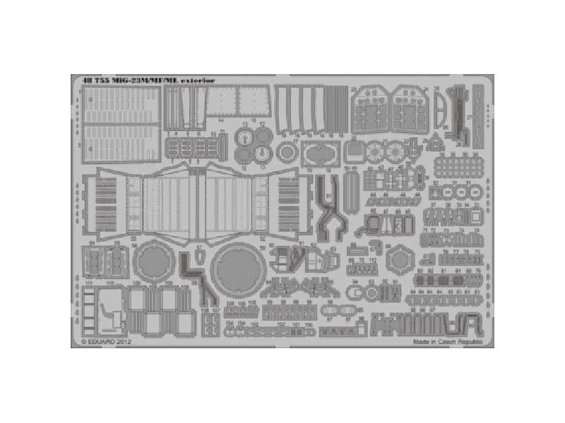 MiG-23M/ ML/ MF exterior 1/48 - Trumpeter - image 1