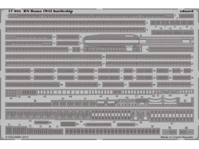 RN Roma 1943 battleship 1/700 - Trumpeter - image 1