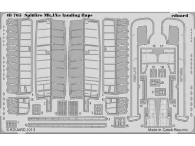 Spitfire Mk. IXc landing flaps 1/48 - Eduard - image 1