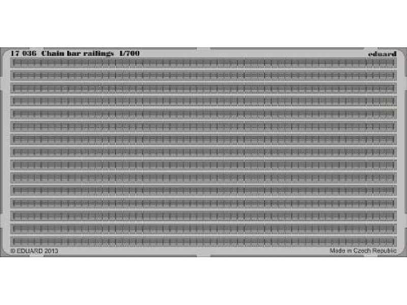 Chain bar railings 1/700 - image 1