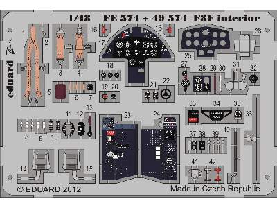 F8F interior S. A. 1/48 - Hobby Boss - image 2