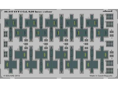 LVT-4 Cal.  0.30 boxes colour 1/35 - Afv Club - image 1