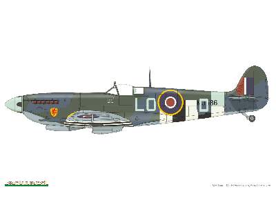 Spitfire Mk. IXc DUAL COMBO 1/144 - image 2