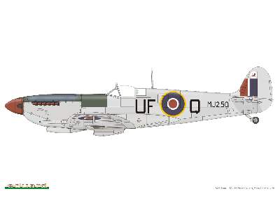 Spitfire Mk. IXc DUAL COMBO 1/144 - image 4