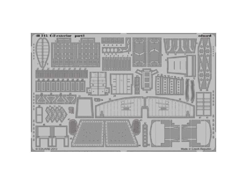 C-2  exterior 1/48 - Kinetic - image 1