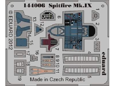 Spitfire Mk. IX  1/144 1/144 - Eduard - image 1