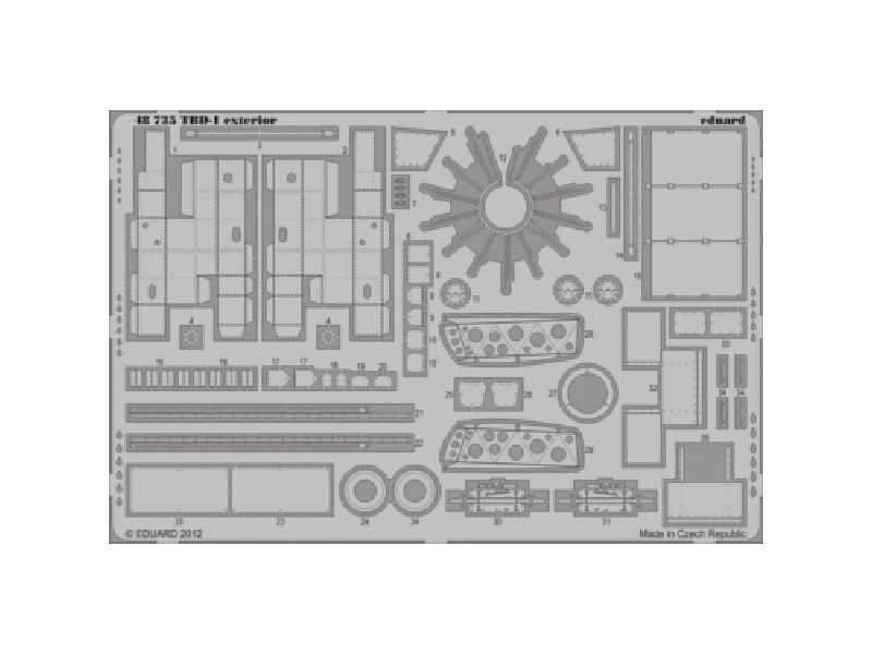 TBD-1 exterior 1/48 - Great Wall Hobby - image 1