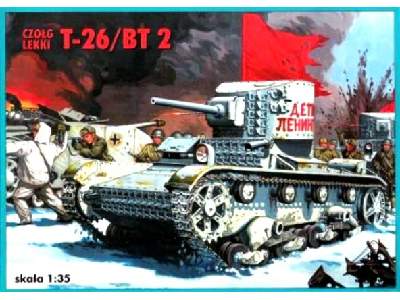 Soviet light tank T-26 / BT-2  - image 1