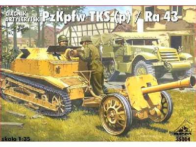 German artillery tractor PzKpfw TKS (p) + Ra 43 - image 1