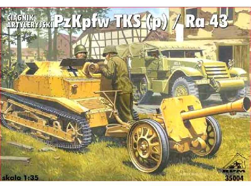 German artillery tractor PzKpfw TKS (p) + Ra 43 - image 1 German artillery tractor PzKpfw TKS (p) + Ra 43 - image 1