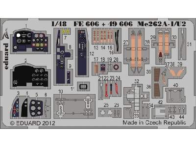 Me 262-A1/ U2 S. A. 1/48 - Hobby Boss - image 1