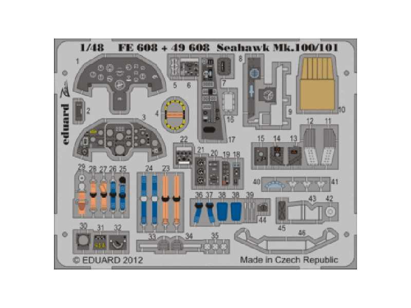 Seahawk Mk.100/101 S. A. 1/48 - Trumpeter - image 1