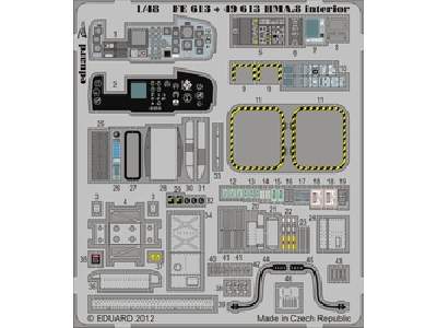 Lynx HMA.8 interior S. A. 1/48 - Airfix - image 1