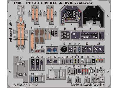 Ju 87D-5 interior S. A. 1/48 - Italeri - image 2