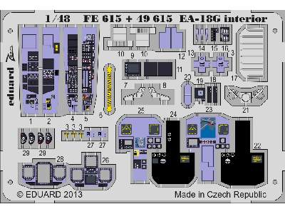 EA-18G interior S. A. 1/48 - Italeri - image 2