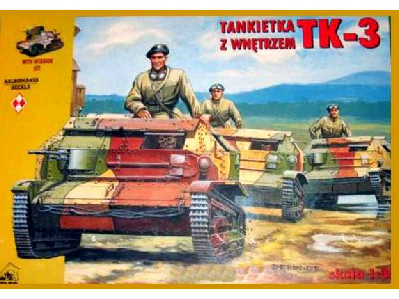 Tankiette TK-3 w/ Interior - image 1