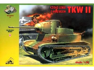 Czolg lekki TKW-II z wnetrzem - image 1