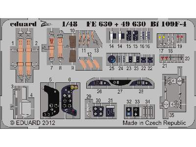 Bf 109F-4 S. A. 1/48 - Zvezda - image 2