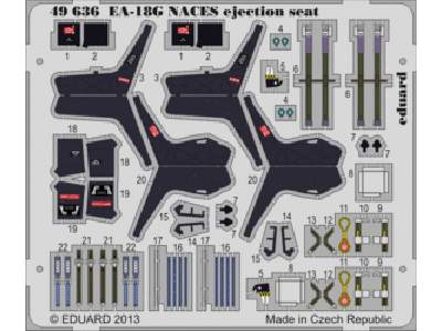 EA-18G NACES ejection seat 1/48 - Italeri - image 1