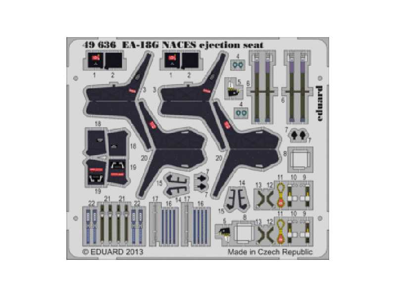 EA-18G NACES ejection seat 1/48 - Italeri - image 1