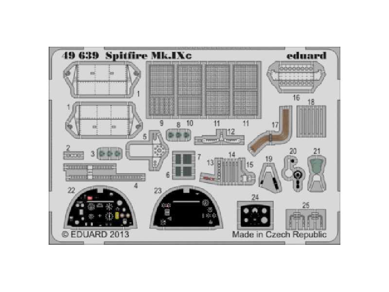 Spitfire Mk. IXc 1/48 - Eduard - image 1