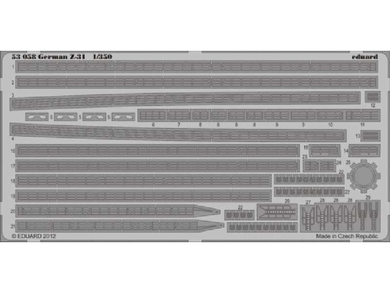 German Z-31 1/350 - Dragon - image 1