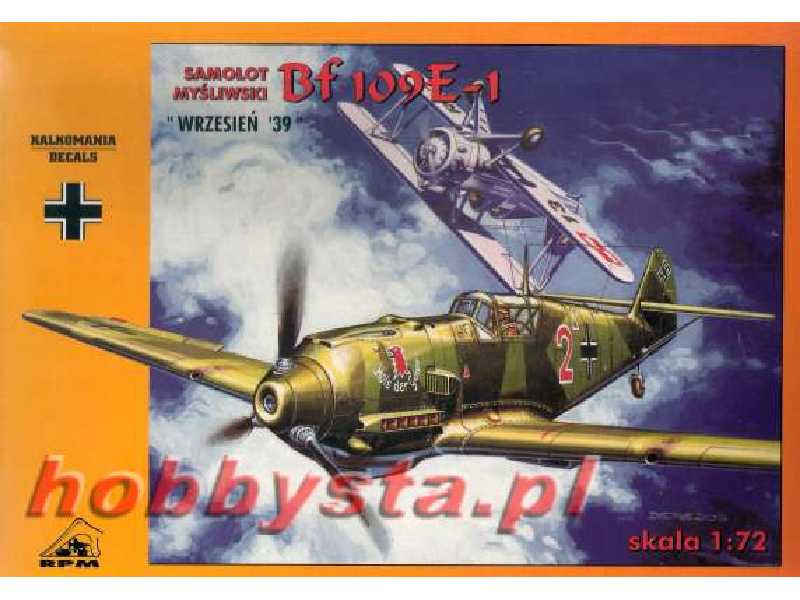 Messerschmitt Bf-109 E-1 (September '39) - image 1 Messerschmitt Bf-109 E-1 (September '39) - image 1