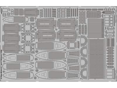 Bismarck part 1 - lifeboats 1/200 - Trumpeter - image 1