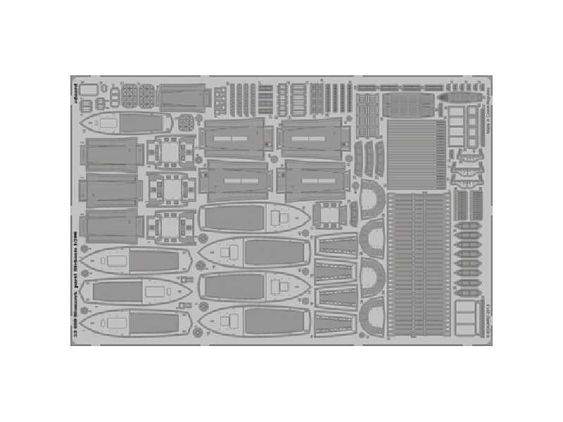 Bismarck part 1 - lifeboats 1/200 - Trumpeter - image 1