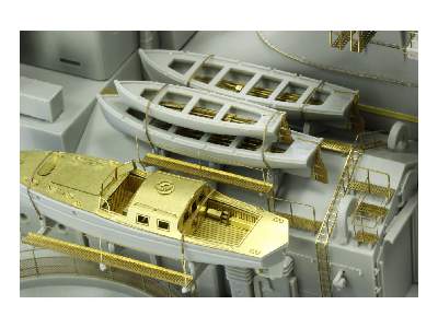 Bismarck part 1 - lifeboats 1/200 - Trumpeter - image 7