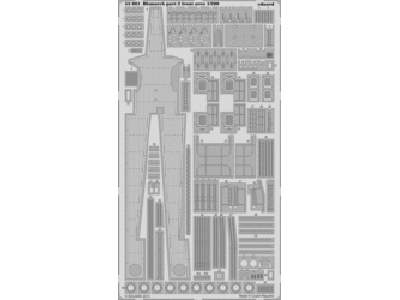 Bismarck part 2 - front area 1/200 - Trumpeter - image 1