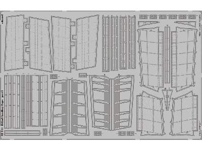 Il-2m3 landing flaps 1/32 - Hobby Boss - image 2