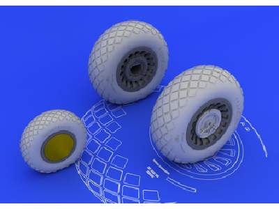 B-25H/ J wheels 1/32 - Mk Models - image 1